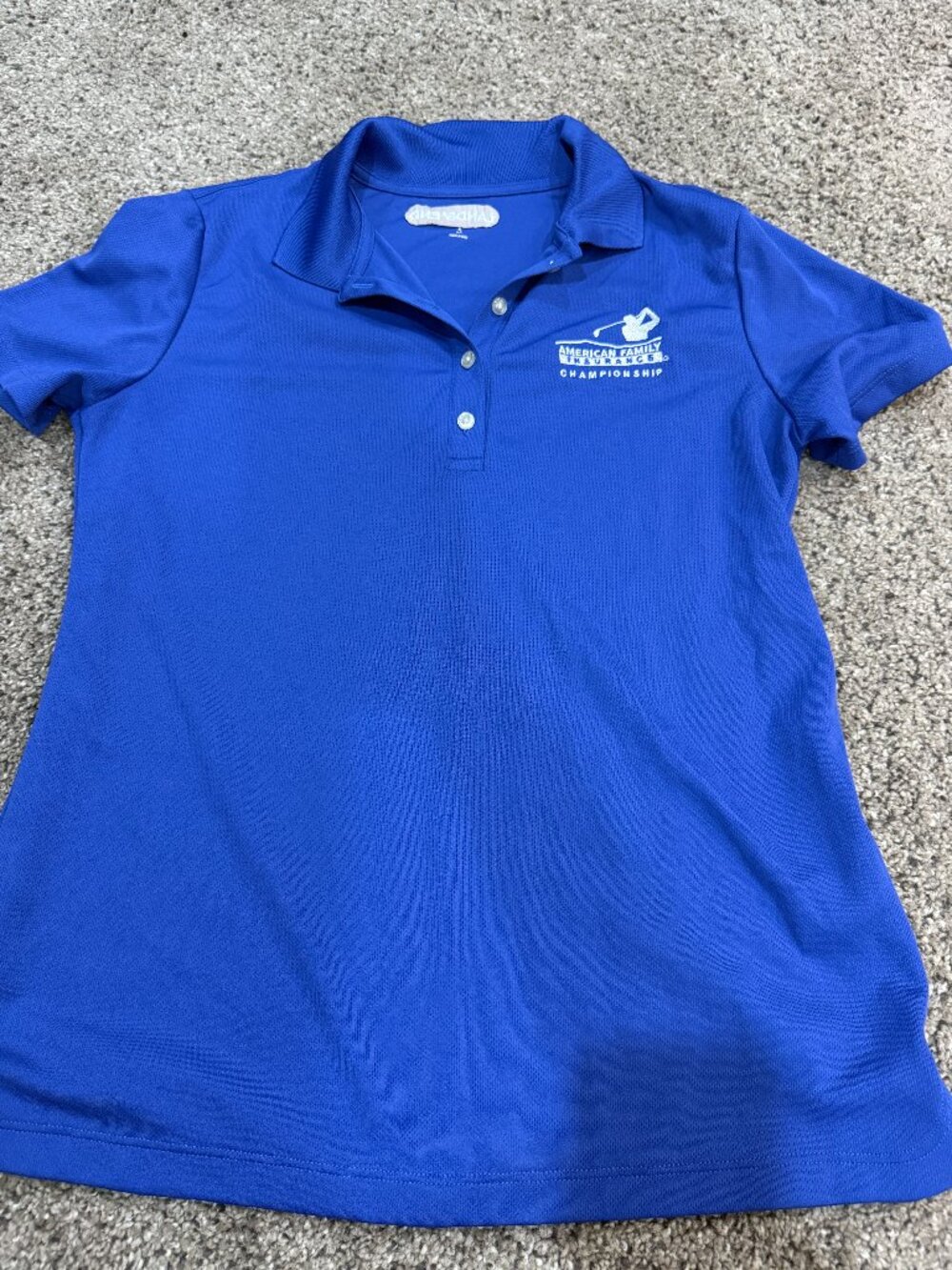 Lands’ End Women’s Small Royal Blue American Family Insurance Championship Golf